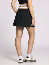Wendy Colorblock Skort Black