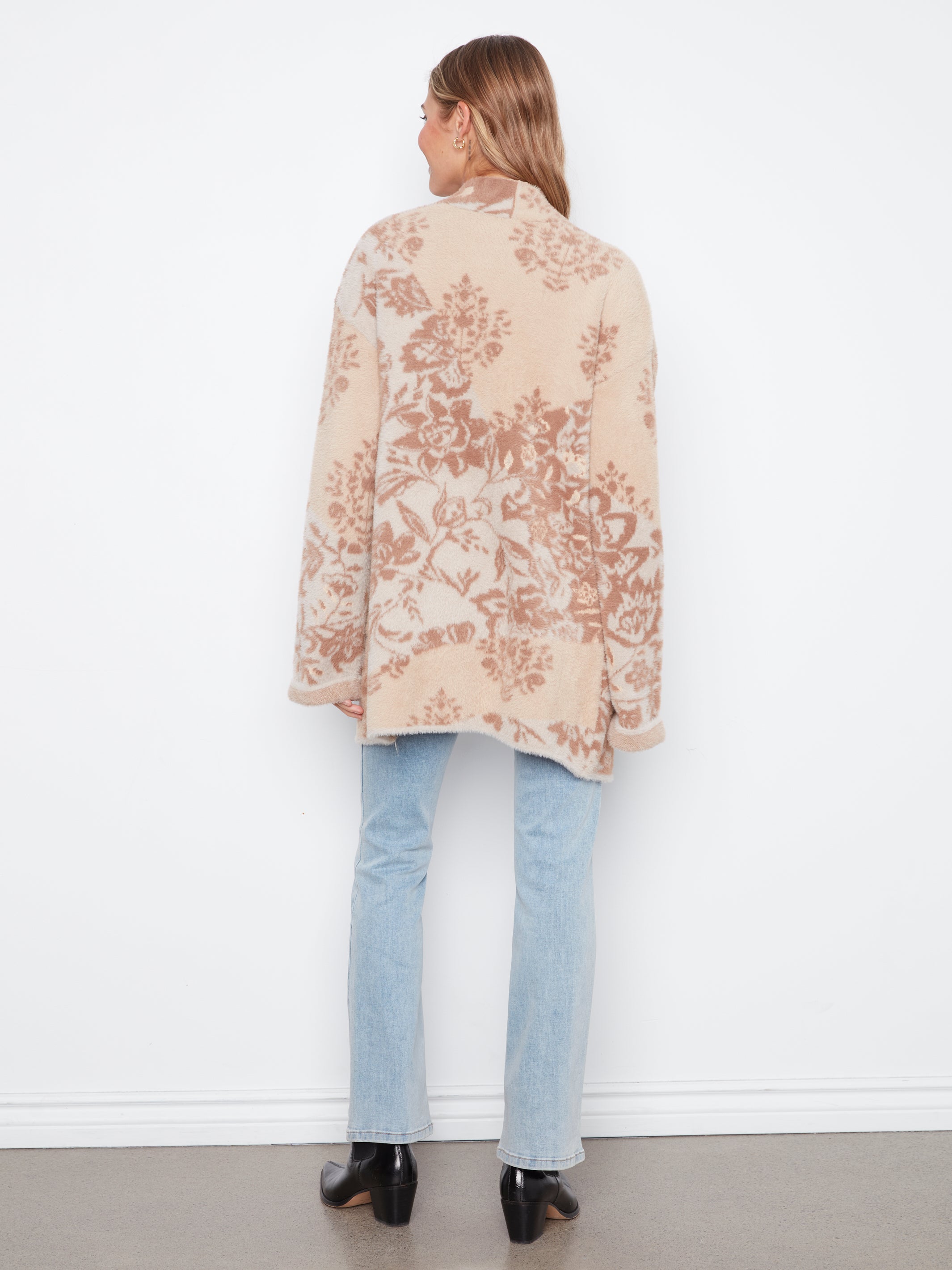 Patch Pocket Wide Sleeve Cardigan Rosie
