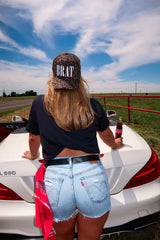 BRAT Trucker Hat Leopard