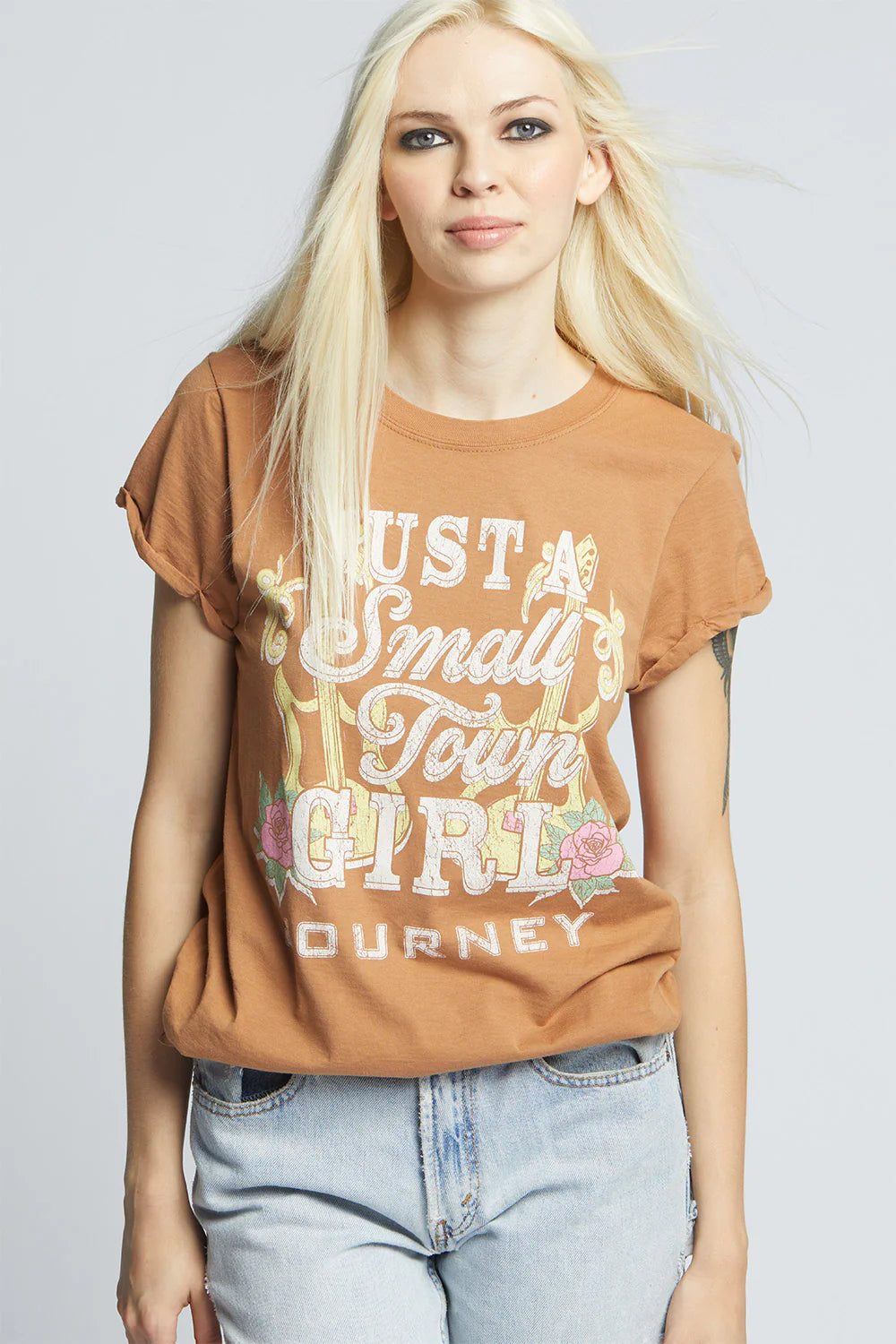 Journey Just A Small Town Girl Tee Espresso