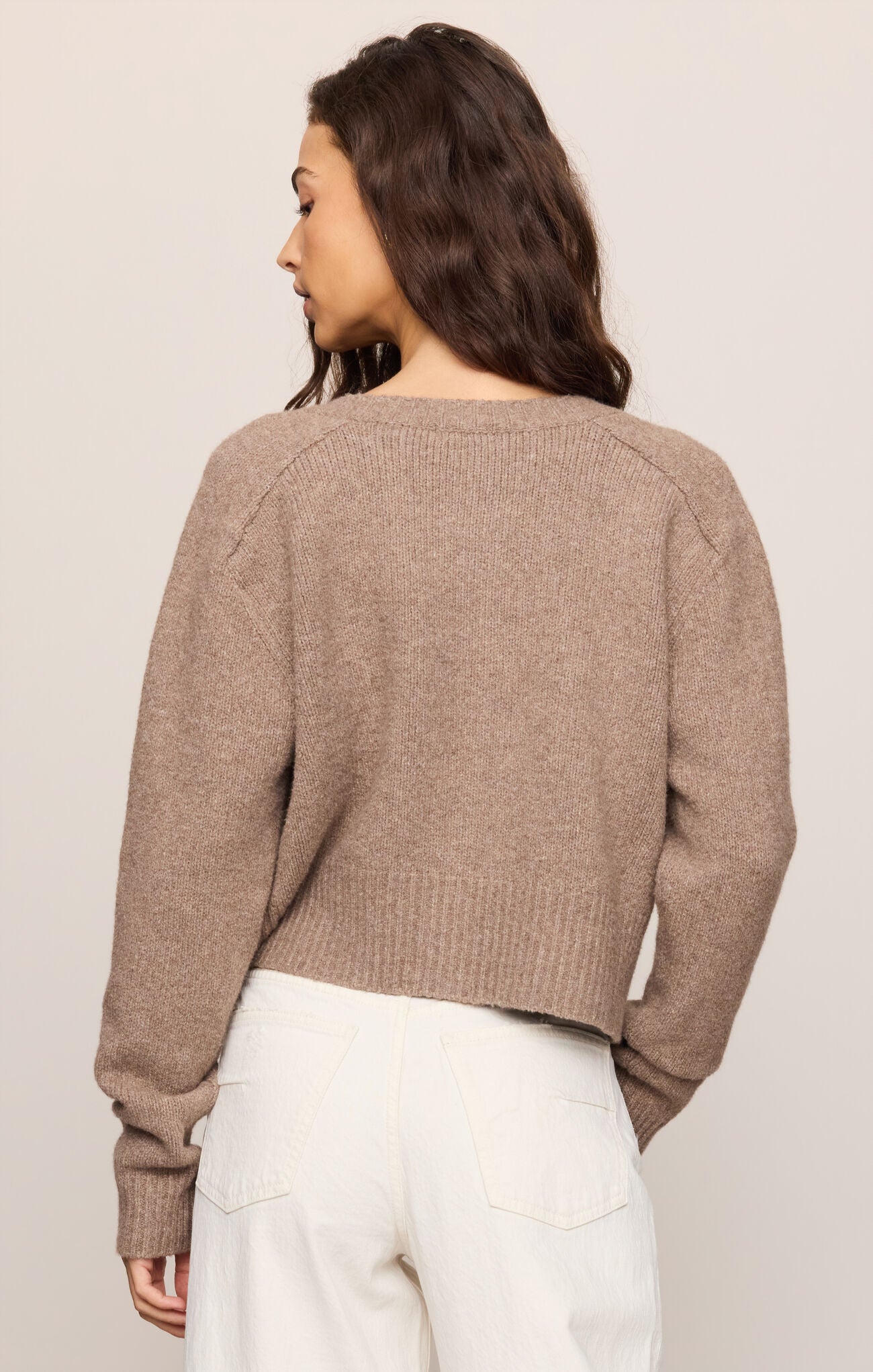 Easy Days Cardigan Caribou Heather