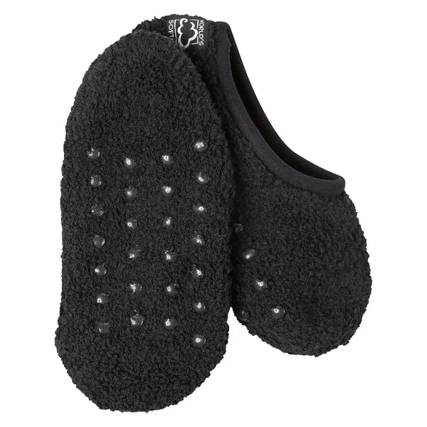 Cozy Footsie Gripper Socks Black