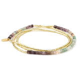 Ombre Stone Wrap Twilight | Gold