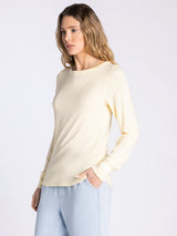 Stacy Long Sleeve Top Butter Yellow