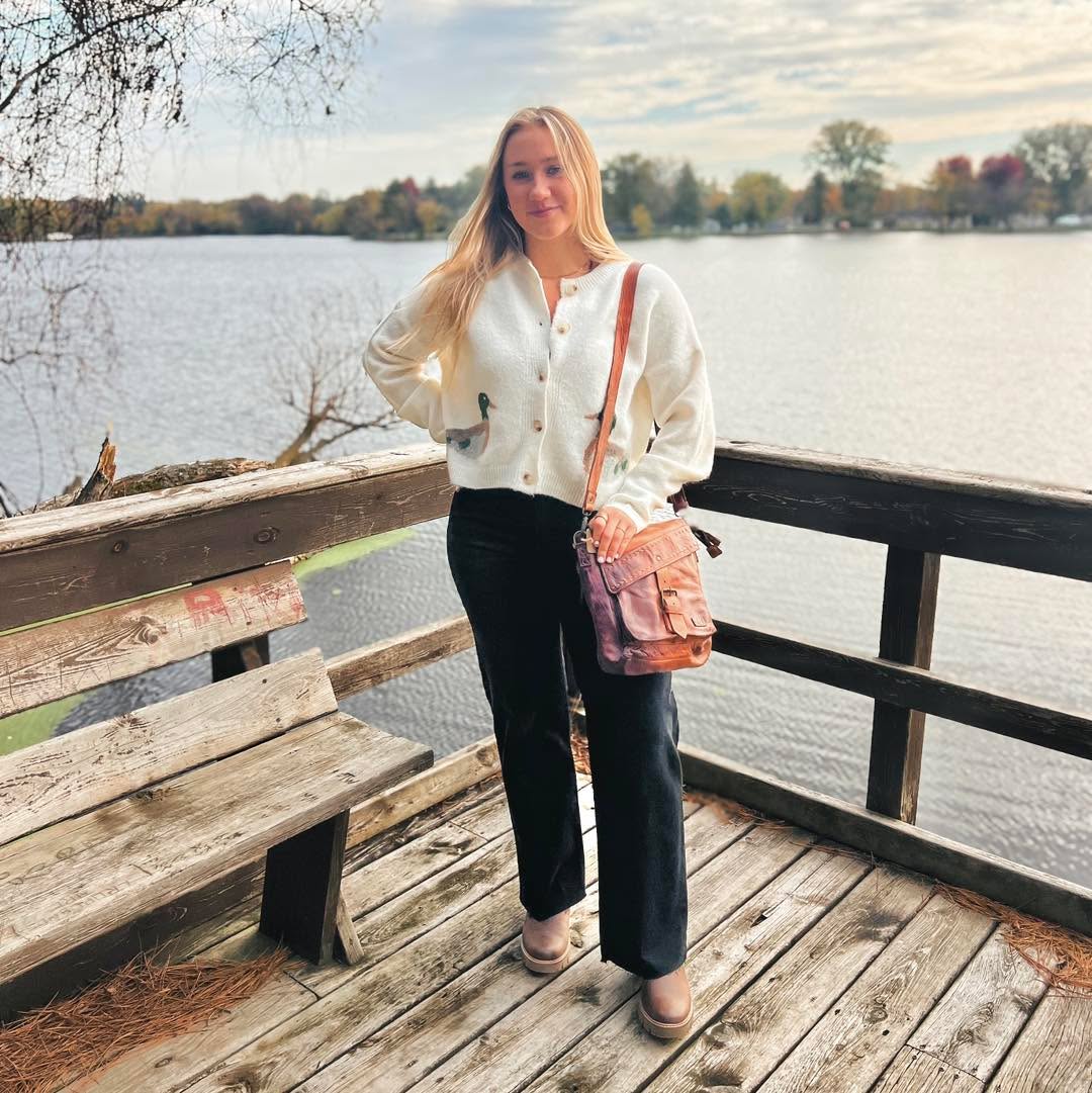 Mallard Cardi Ivory