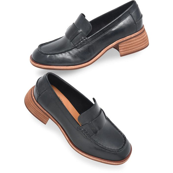 Kya Heeled Loafers Black