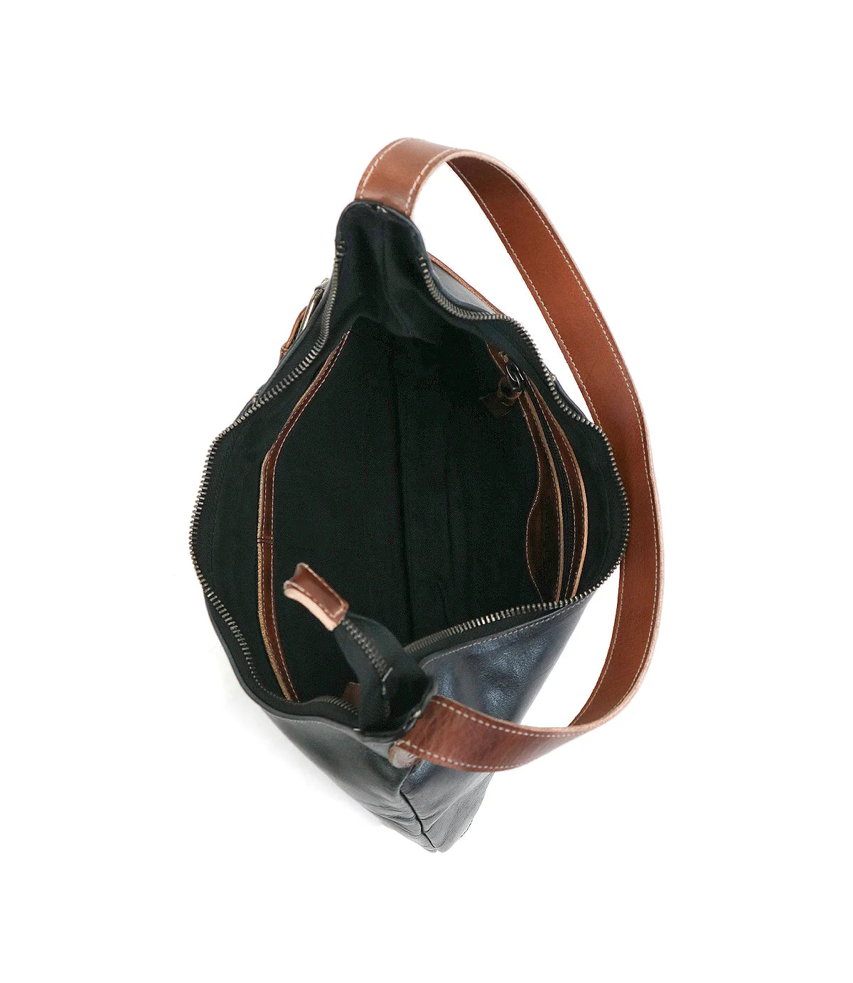 Seemly Shoulder Bag Black Teak Rustic