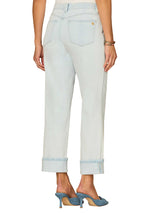 Ab Solution High Rise Boyfriend Jeans Powder Blue