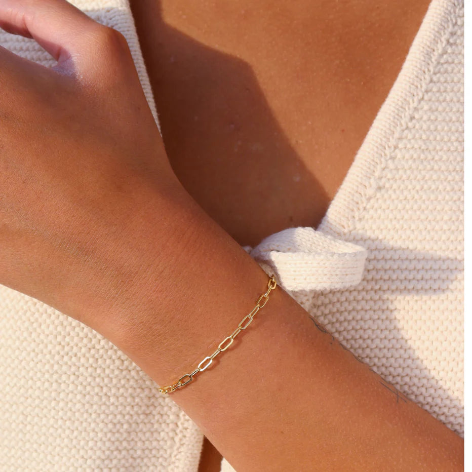 Narrow Links Bracelet 14k Gold Fill