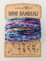 Full Boho Bandeau Blue Patchwork