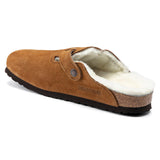 Boston Sherling Suede Clogs Mink