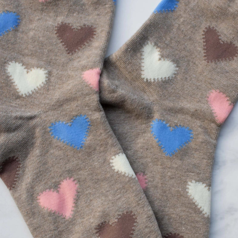 Stitch Heart Casual Socks