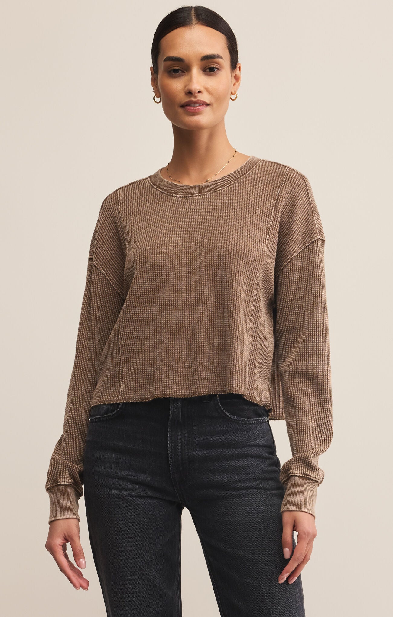 Angel Mini Thermal Top Suede