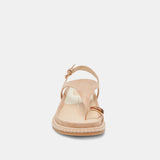 Stefan Gemstone Sandals Bamboo Suede