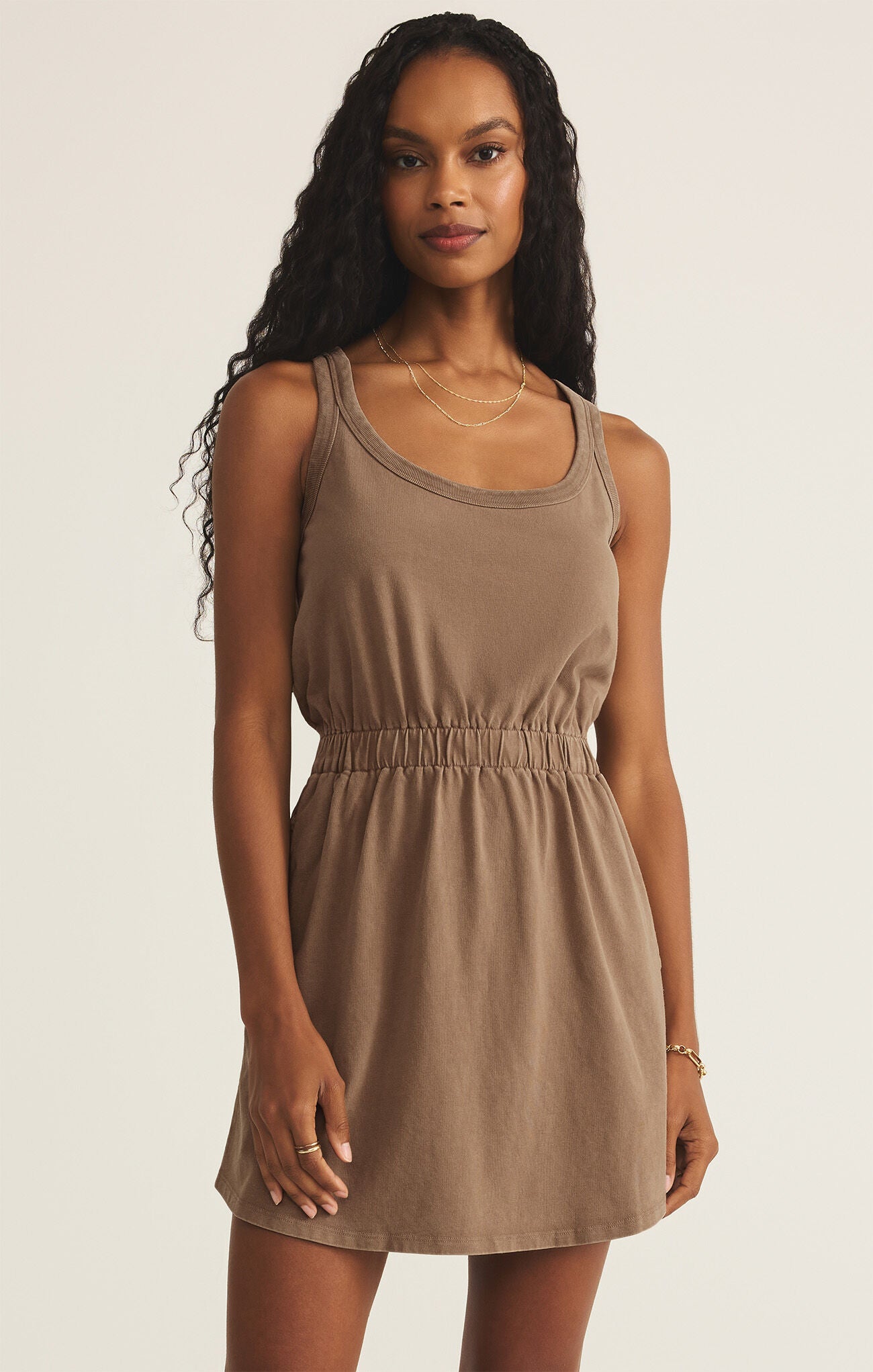 Keegan Dress Mocha