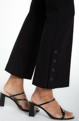 Stella Pull On Kick Flare - 27" Inseam Black