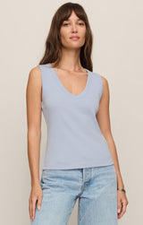 Ellie V Neck Tank Skyline