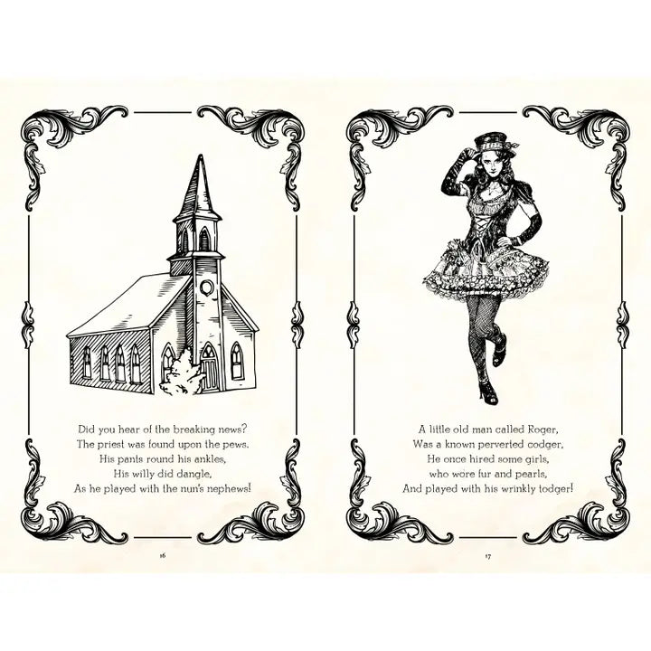 Rude Limericks - A Collection of Dirty Rhymes Book