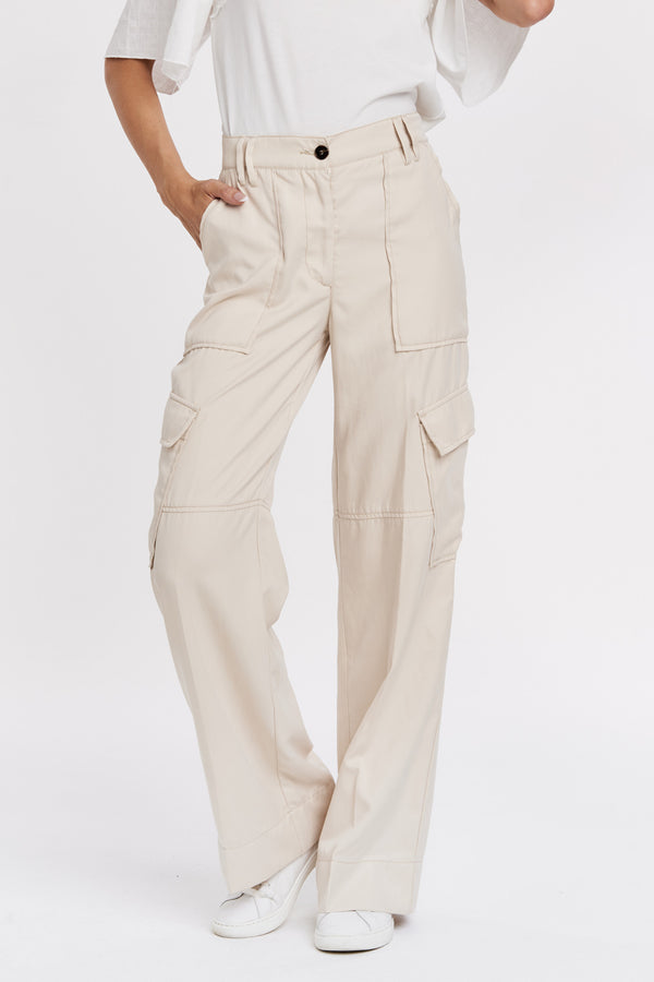 Cairo Relaxed Cargo Pants Fawn