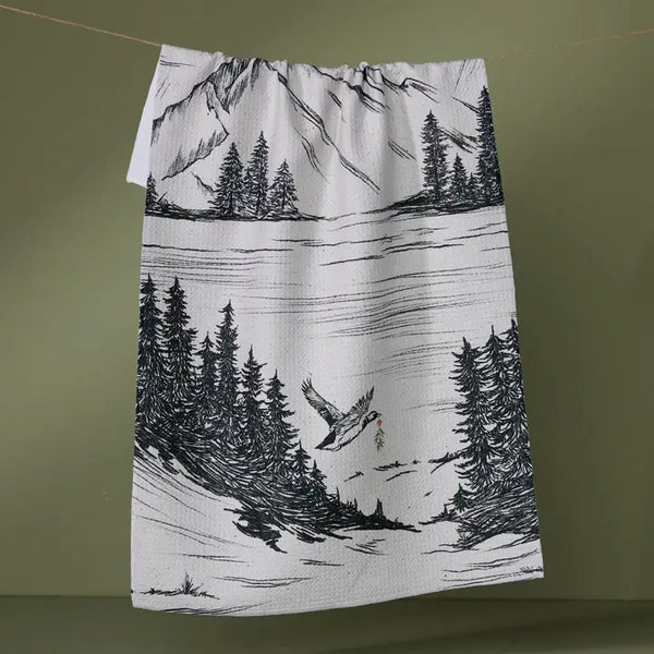Geometry Tea Towel Stillpine