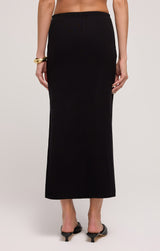 Jalen Midi Skirt Black