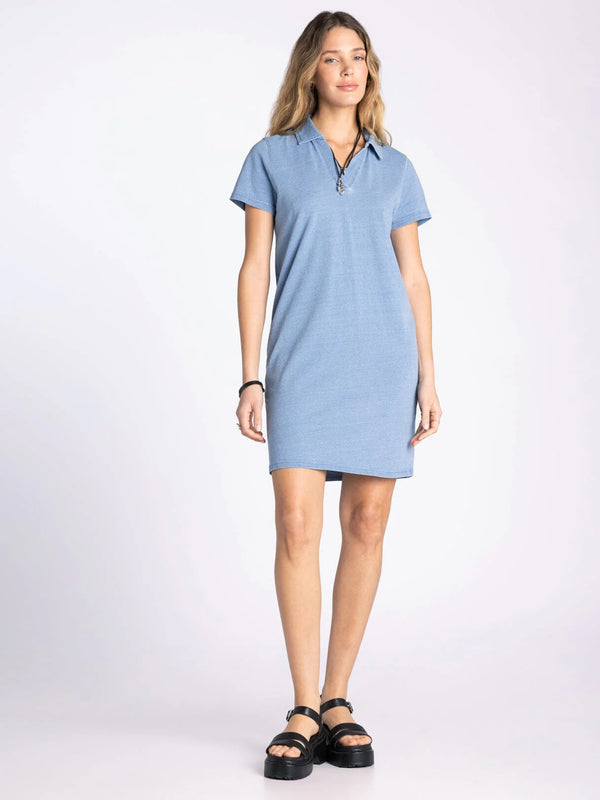 acid wash t shirt dress Ameri-Can Acid Washed Cotton Tee Dress main image 1