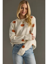 Pumpkin Sweater Cream