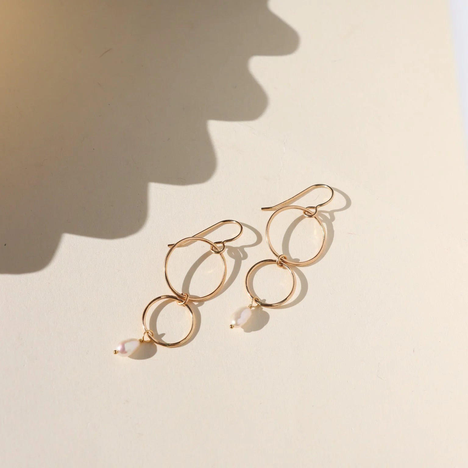 Ava Pearl Drop Earrings