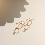 Ava Pearl Drop Earrings