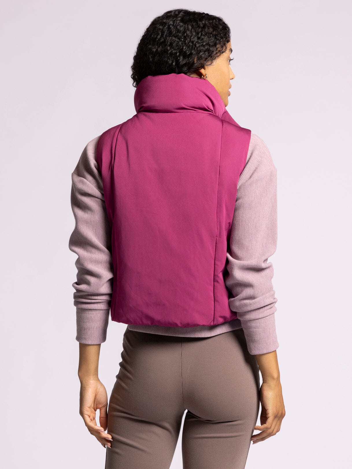 Anya Vest Raspberry