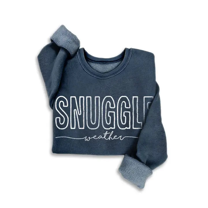 Snuggle Weather Mineral Sweatshirts Navy