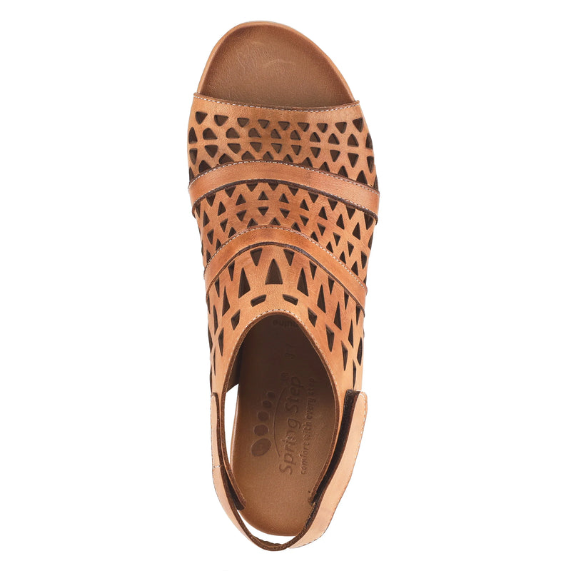 Dorotha Heeled Sandals Brown