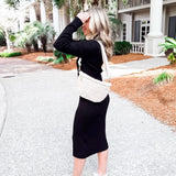 Rachel Raffia Westlyn Bum Bag Cream