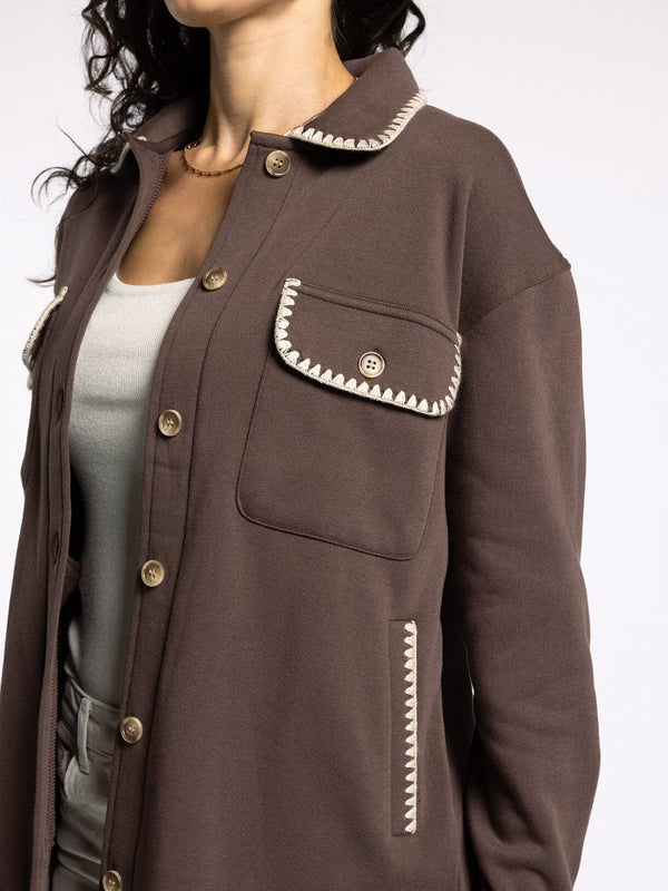 Carmine Jacket Coffee