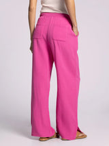 Verna Drawstring Pants Soft Fuchsia