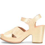 San Isabel Heeled Sandals Gold