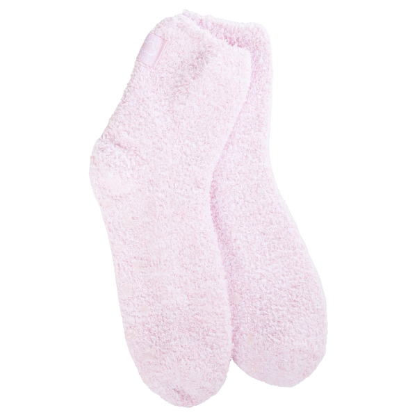 Cozy Quarter Gripper Socks Orchid Pink