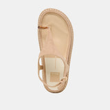 Stefan Gemstone Sandals Bamboo Suede
