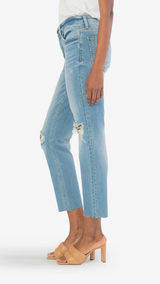 Rachael Hi Rise Raw Hem Mom Jean Upright