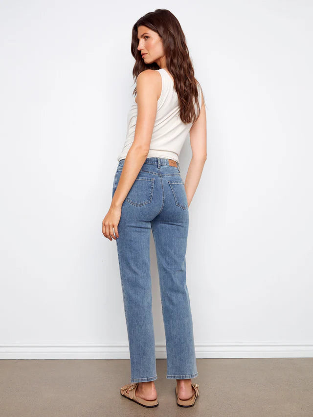 Charlotte Straight Leg Jeans Medium Blue