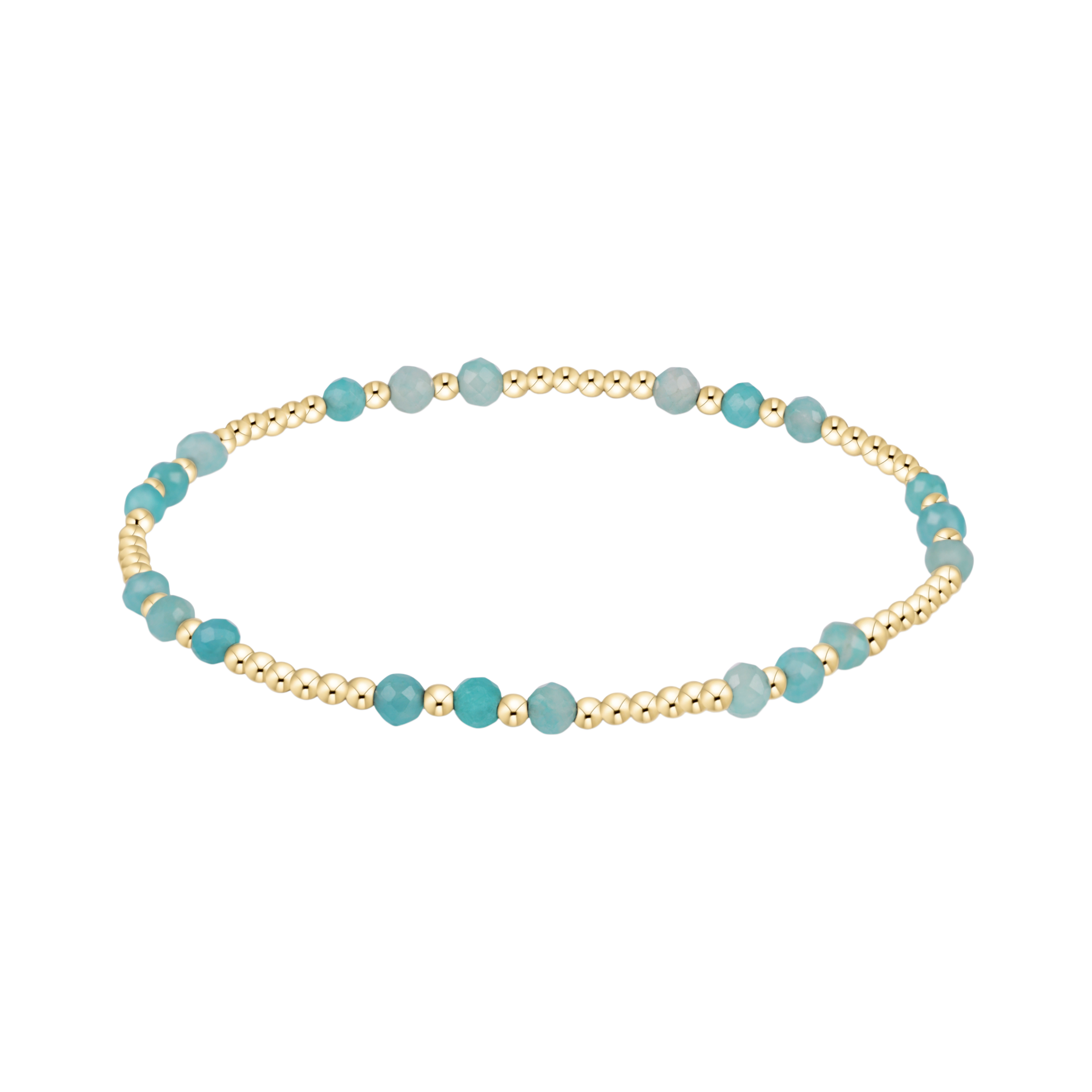 Joy Gem 3mm Bracelet Amazonite