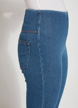 Lauren Crop Pull On Pant Midwash