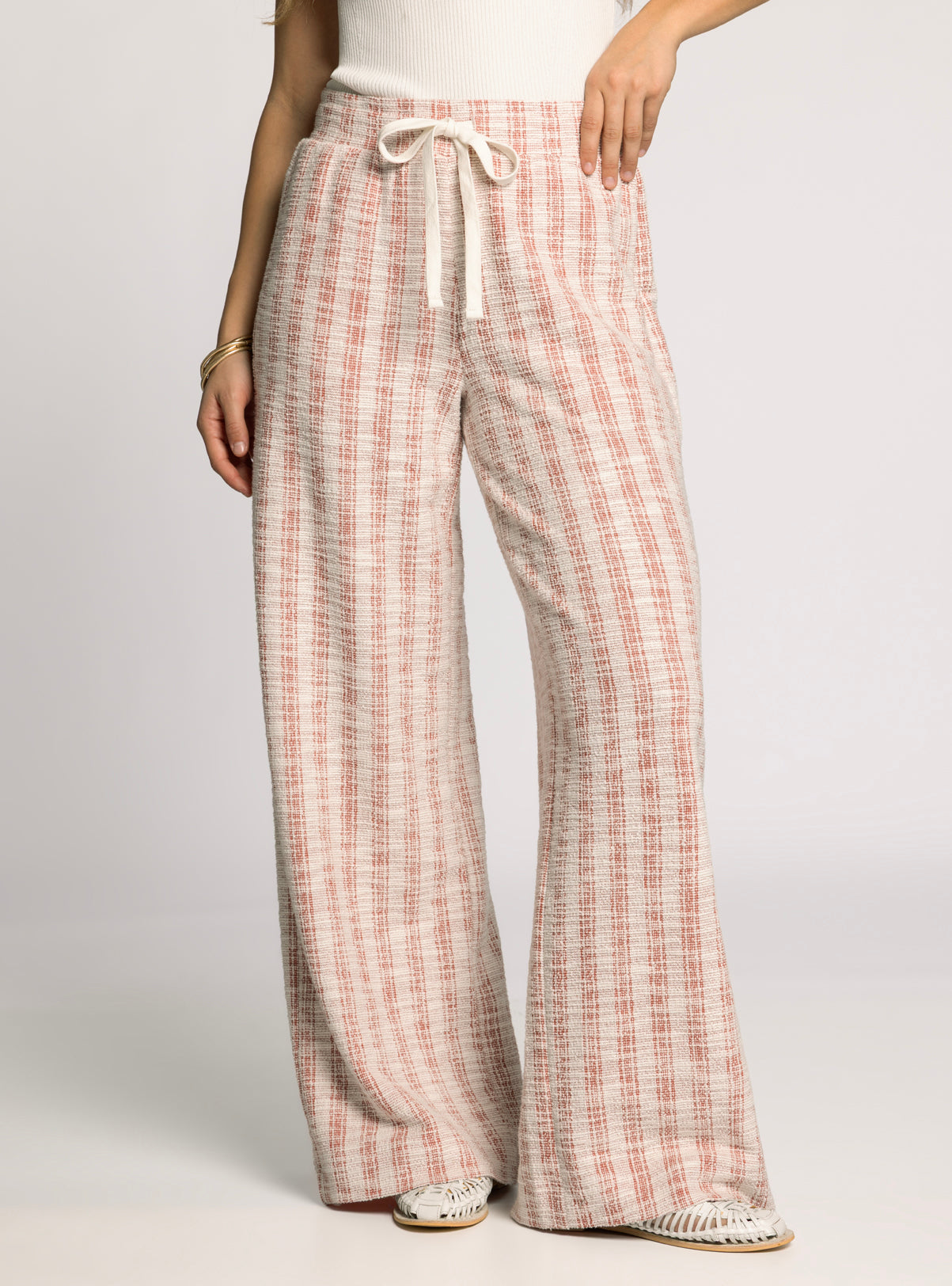 Zaria Pants Light Coral Rose