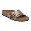 Catalina Luxe Buckle Birko-Flor Narrow Sandals Graceful Taupe