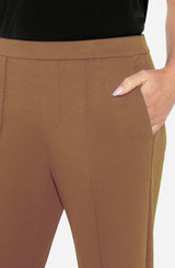 Kayla Pull On Wide Leg Trouser Rich Camel