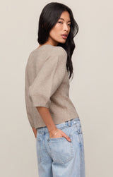 Valor Cardigan Natural Heather