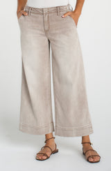 Weekender Crop Wide Leg Pants Antique Khaki