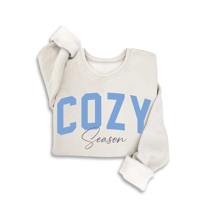 Cozy Season Mineral Sweatshirt White