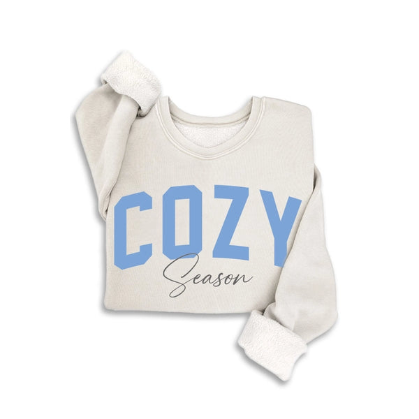 Cozy Season Mineral Sweatshirt White