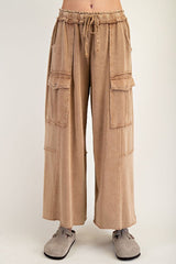Feeling Good Utility Pull On Pants Latte